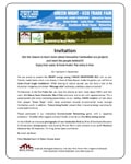 Green Night — Eco Trade Fair Invitation