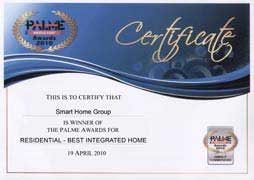 PALME Awards — Best Integrated Home
