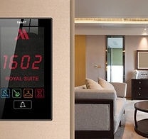 Smart G4 hotel RCU — room scheduling wake-up DND intelligent lighting and energy control