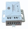 HX 2-channel relay actuator 10A each — compact white DIN-mount wireless relay module