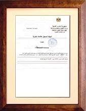 Smart Group G4 official product registration certificate — Egypt
