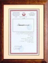 Smart Group G4 official product registration certificate — Qatar