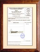 Smart Group G4 official product registration certificate — Tunisia